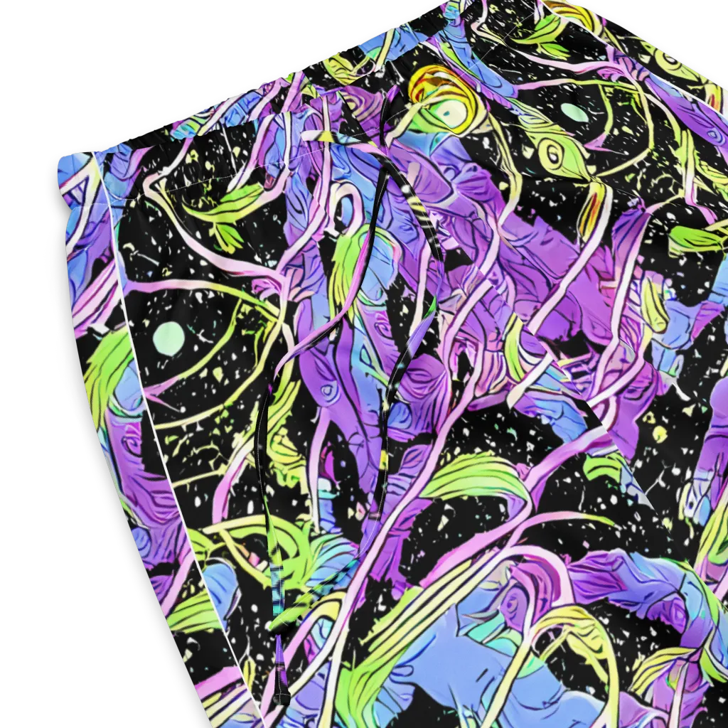 Neon Garden Afterdark on Women's Pajama Pants — Product details