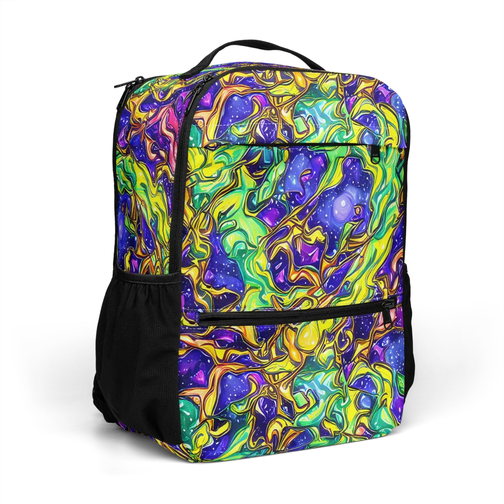Marigold Stardrift on Utility Backpack — Right Front