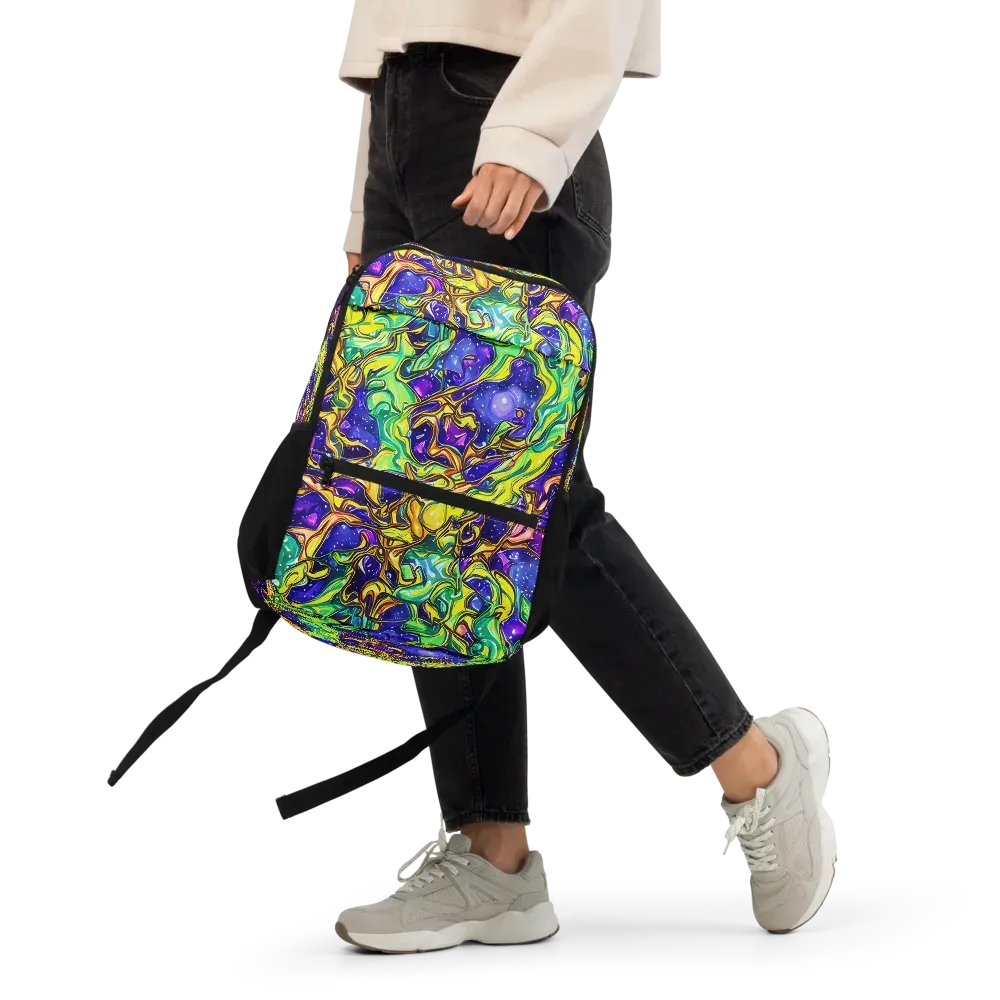 Marigold Stardrift on Utility Backpack — Front