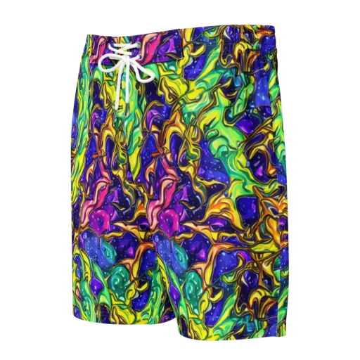 Marigold Stardrift on a Men's Board Shorts