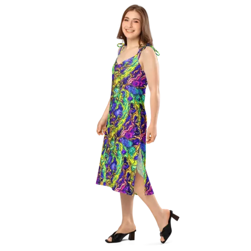 Marigold Stardrift on a Slip Dress