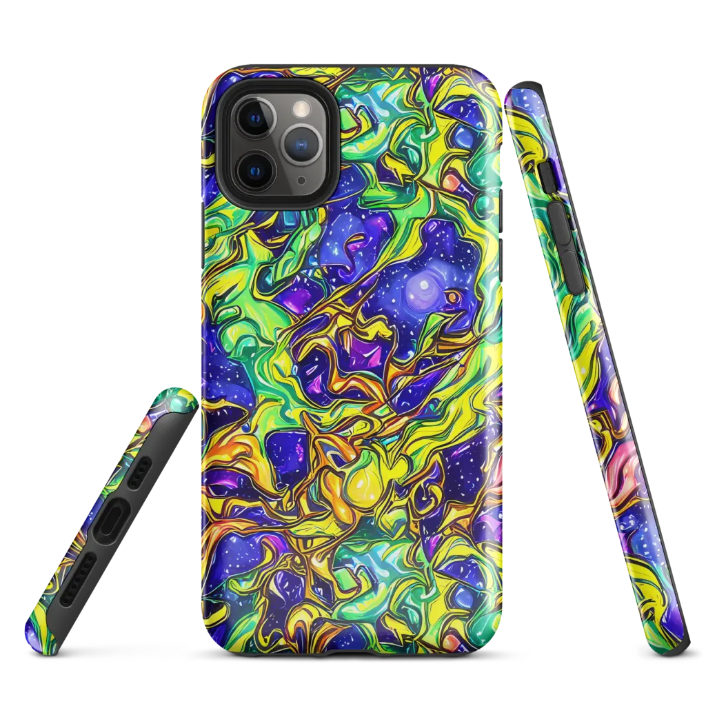 Marigold Stardrift on Tough Case for iPhone® — Front