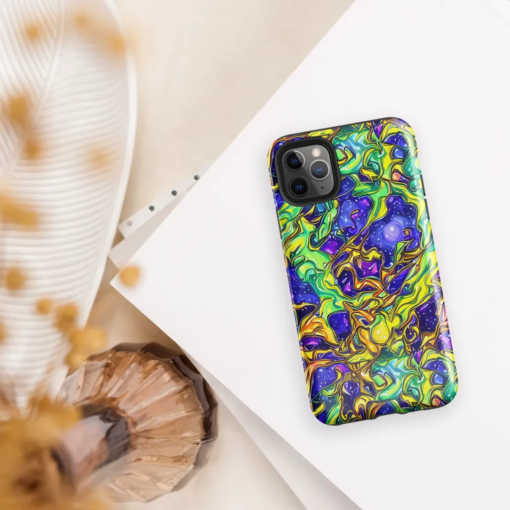 Marigold Stardrift on Tough Case for iPhone® — Front