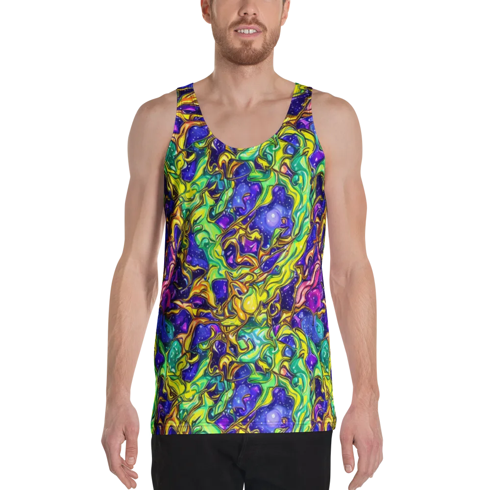 Marigold Stardrift on Men's Tank Top — Front