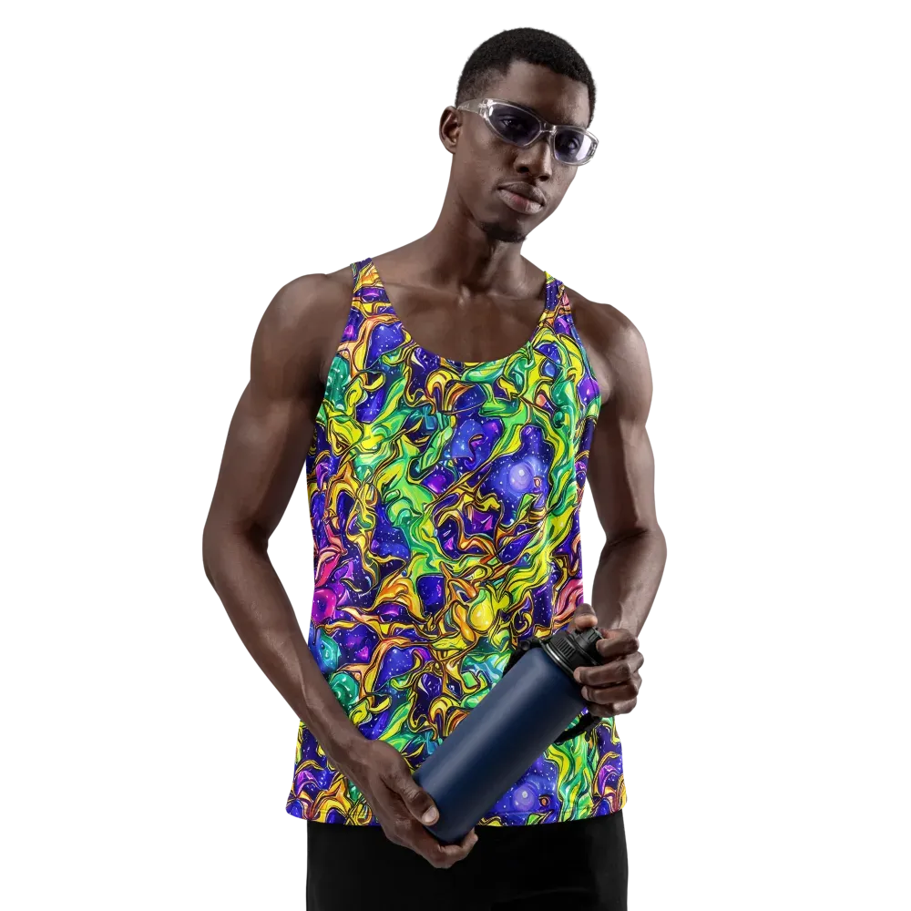 Marigold Stardrift on Men's Tank Top — Front