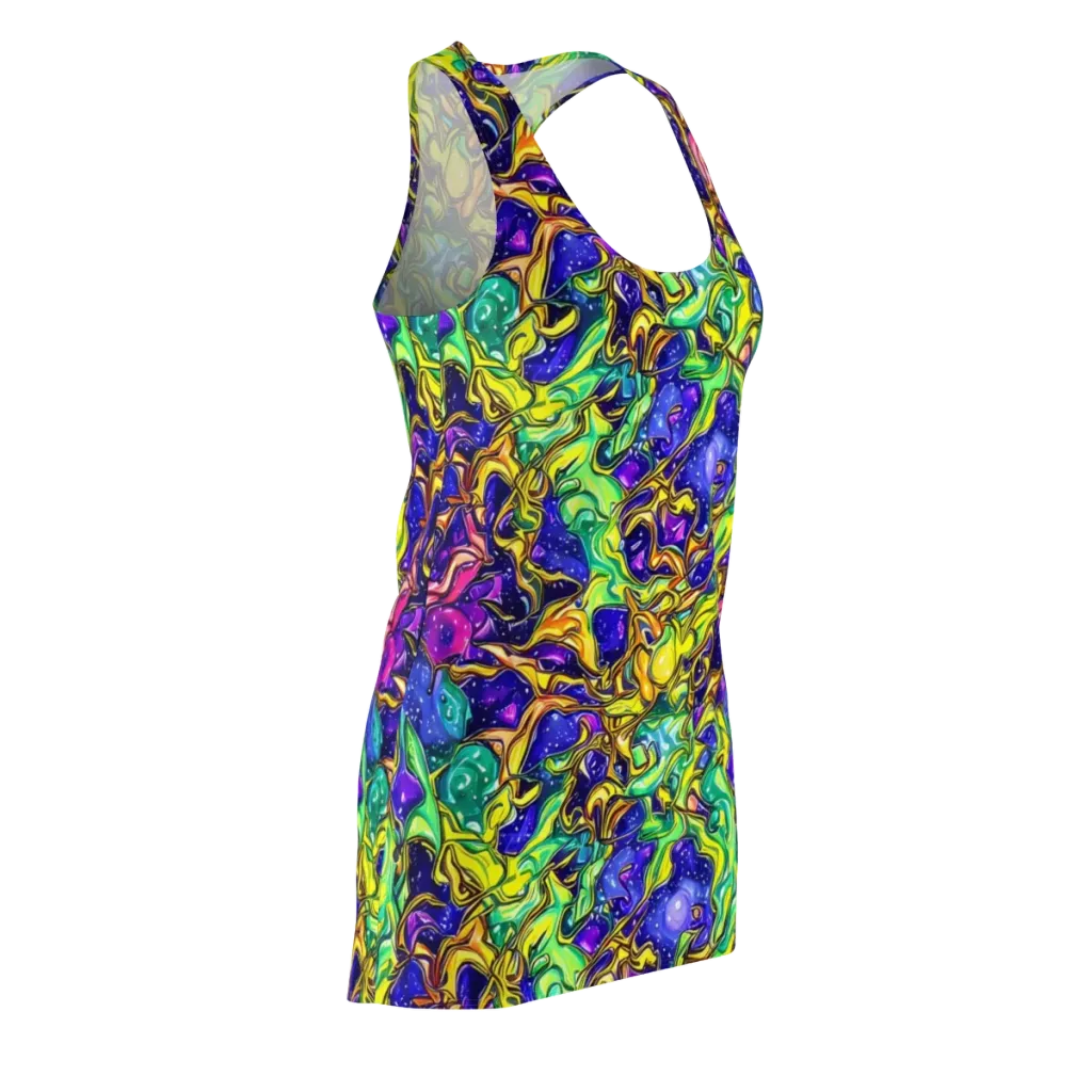 Marigold Stardrift on Racerback Dress — Front Side