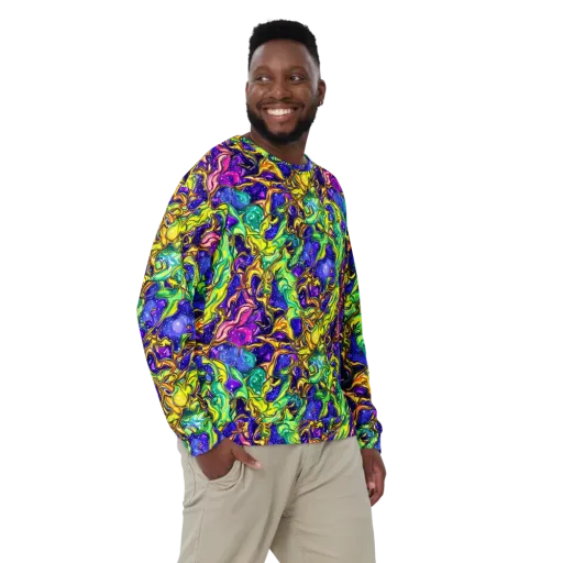 Marigold Stardrift on a Sweatshirt
