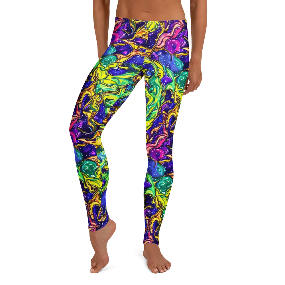 Marigold Stardrift on Leggings — Front