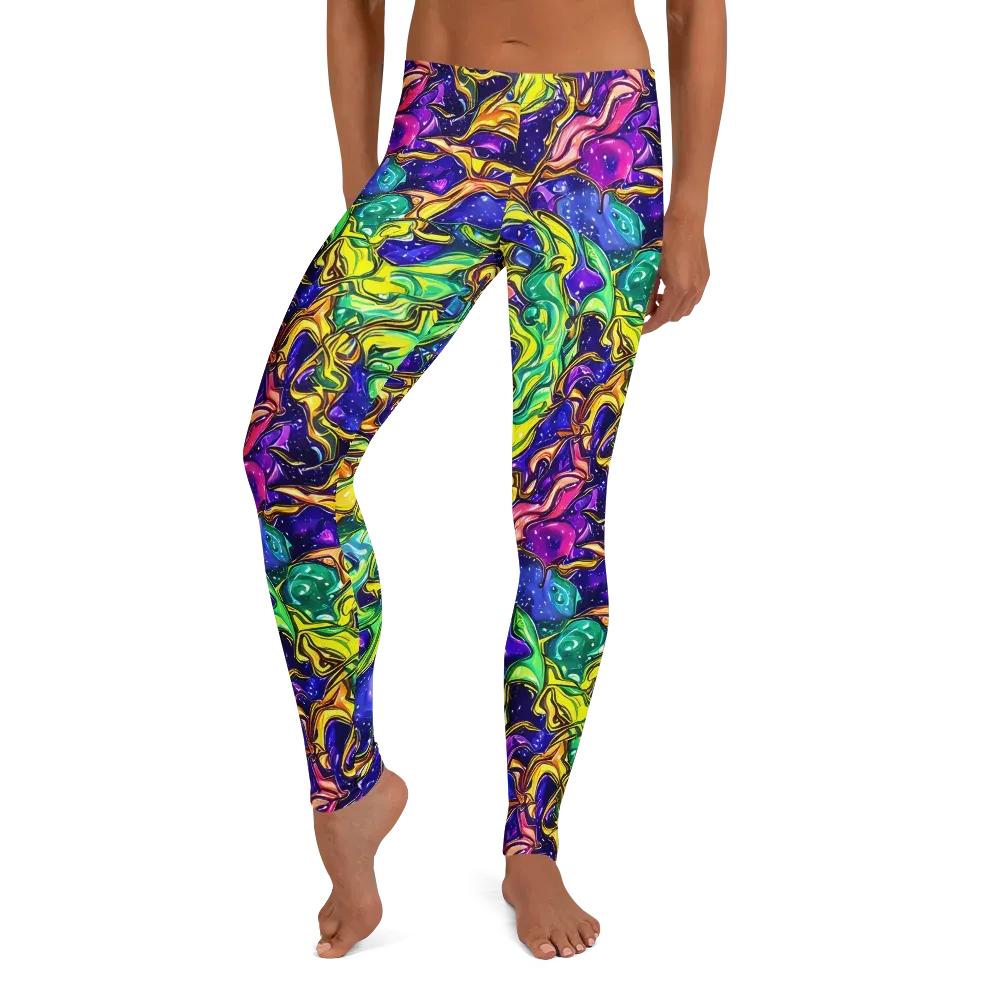 Marigold Stardrift on Leggings — Front