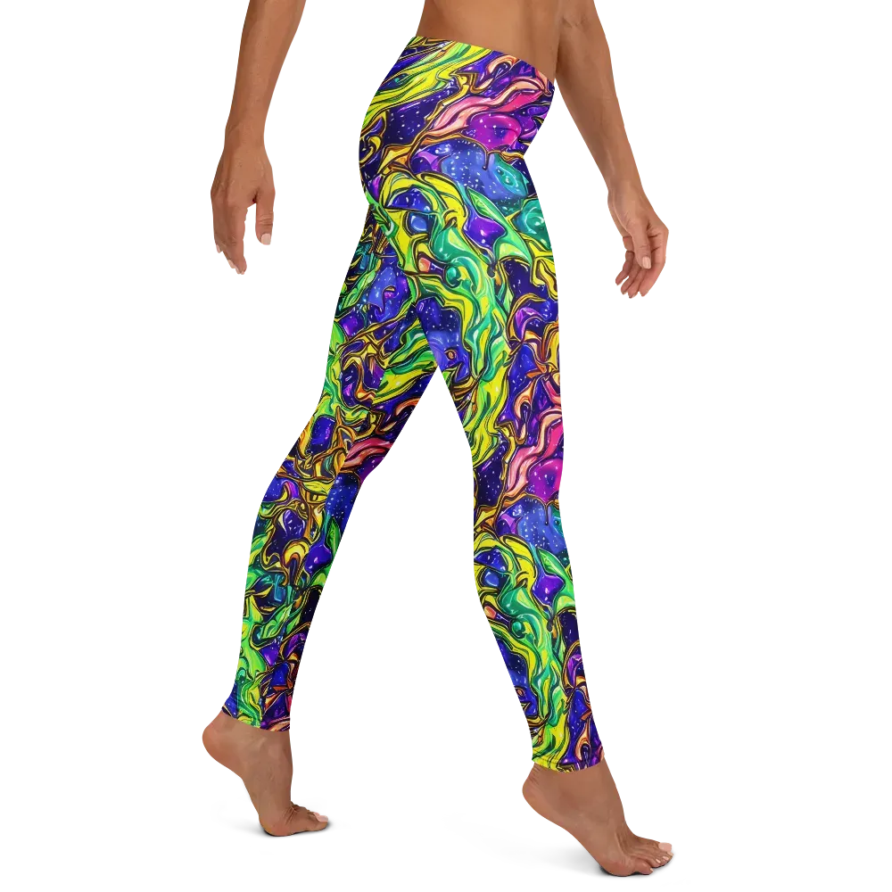 Marigold Stardrift on Leggings — Right
