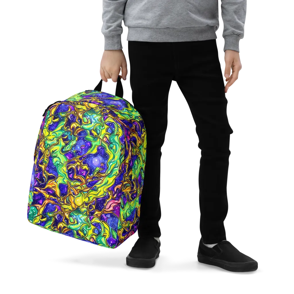 Marigold Stardrift on Minimalist Backpack — Zoomed-in