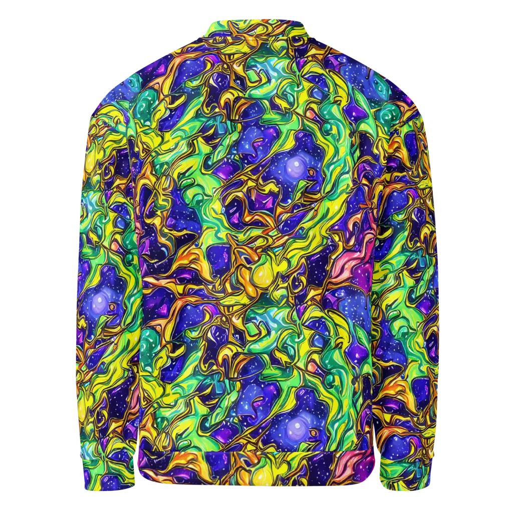 Marigold Stardrift on Bomber Jacket — Back