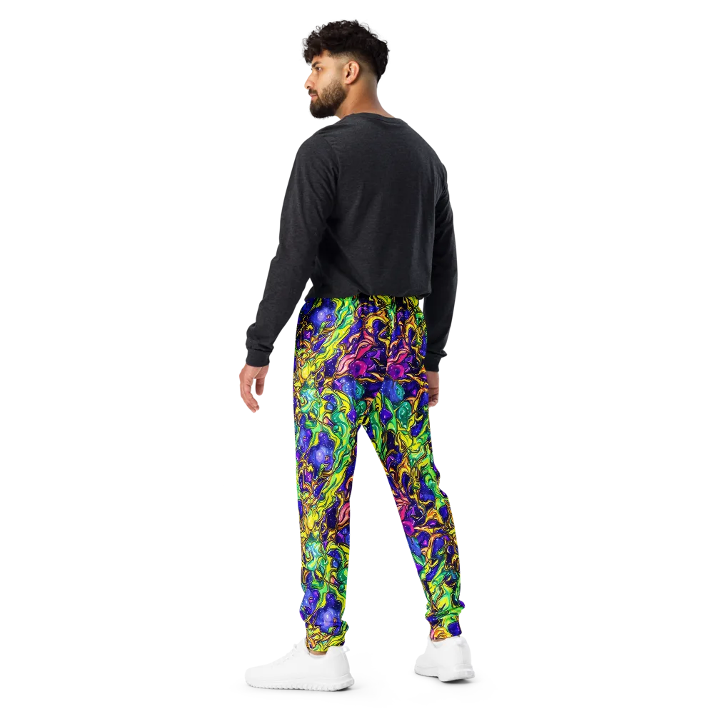 Marigold Stardrift on Men's Joggers — Back
