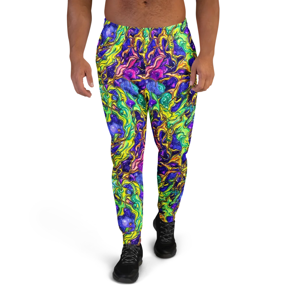 Marigold Stardrift on Men's Joggers — Front