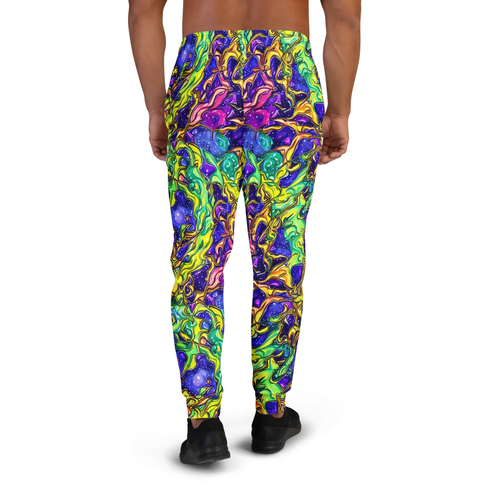 Marigold Stardrift on Men's Joggers — Back