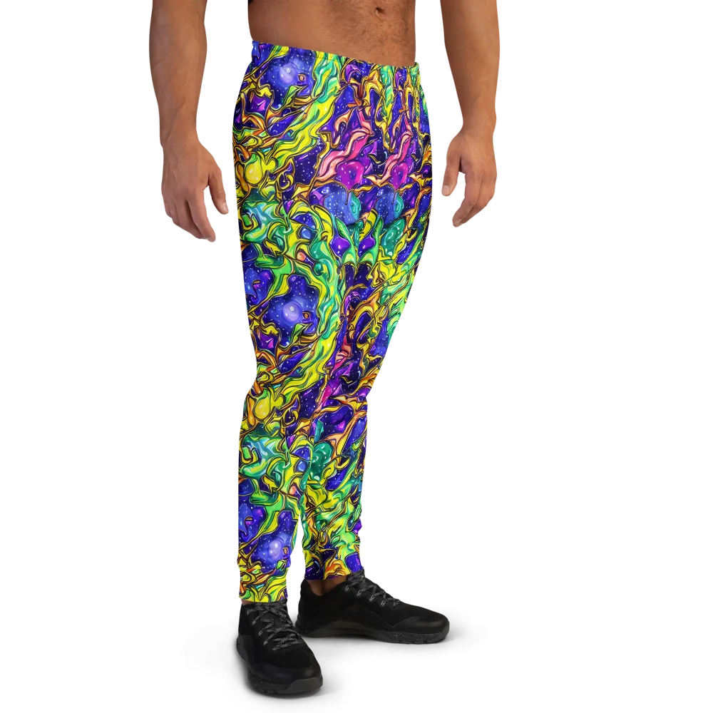 Marigold Stardrift on Men's Joggers — Right
