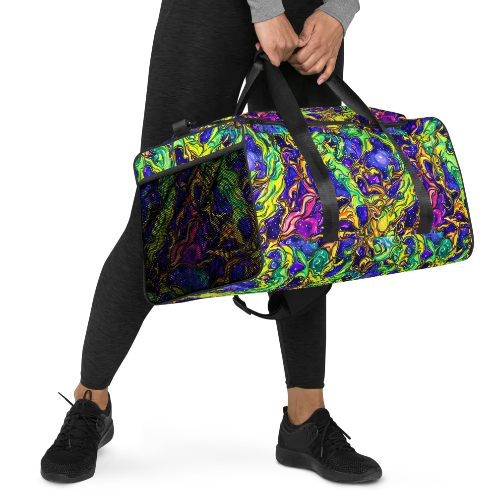 Marigold Stardrift on Duffle Bag — Right Front