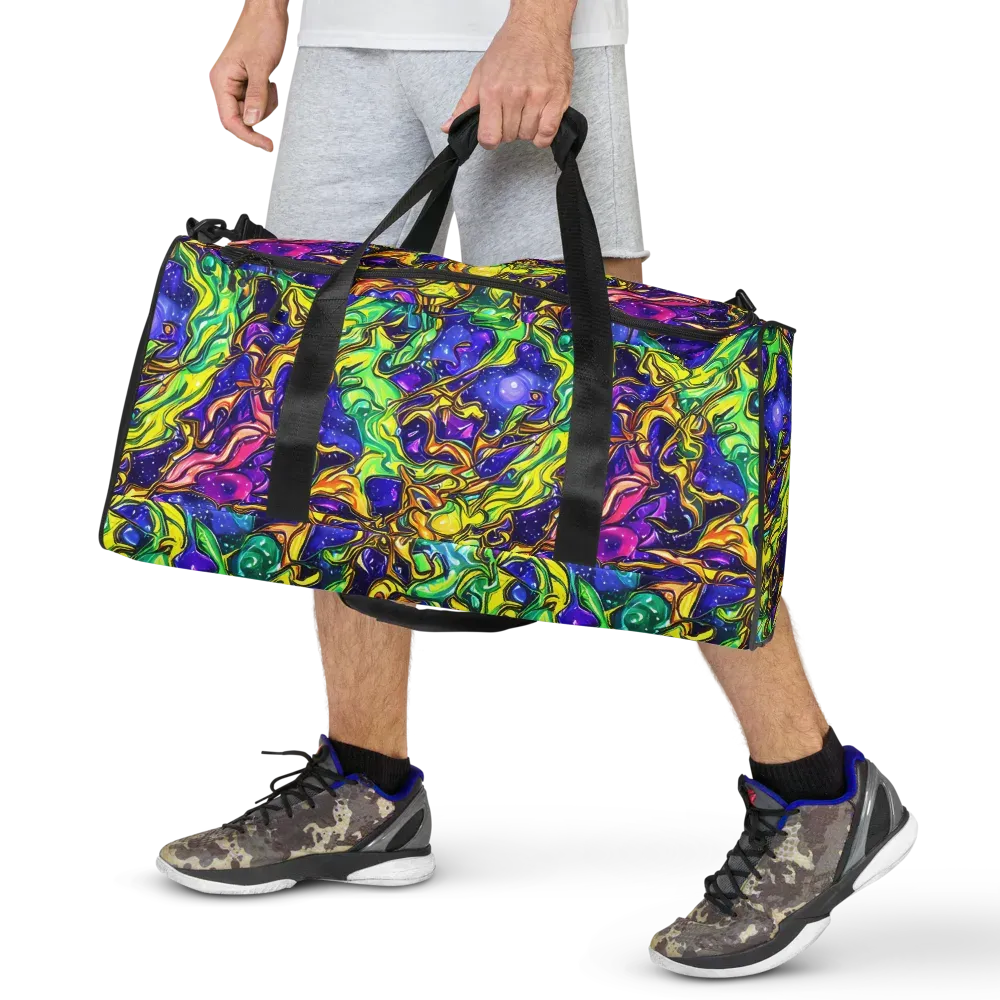 Marigold Stardrift on Duffle Bag — Front