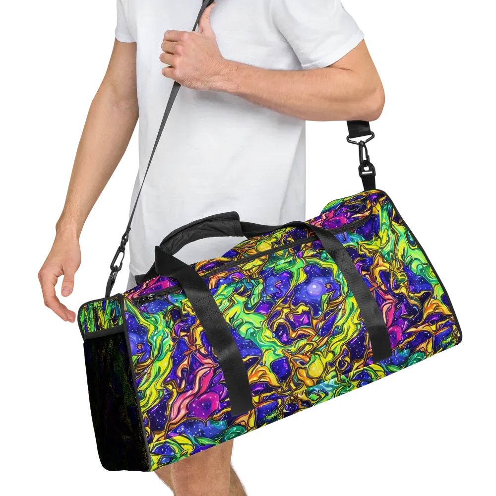 Marigold Stardrift on Duffle Bag — Right Front