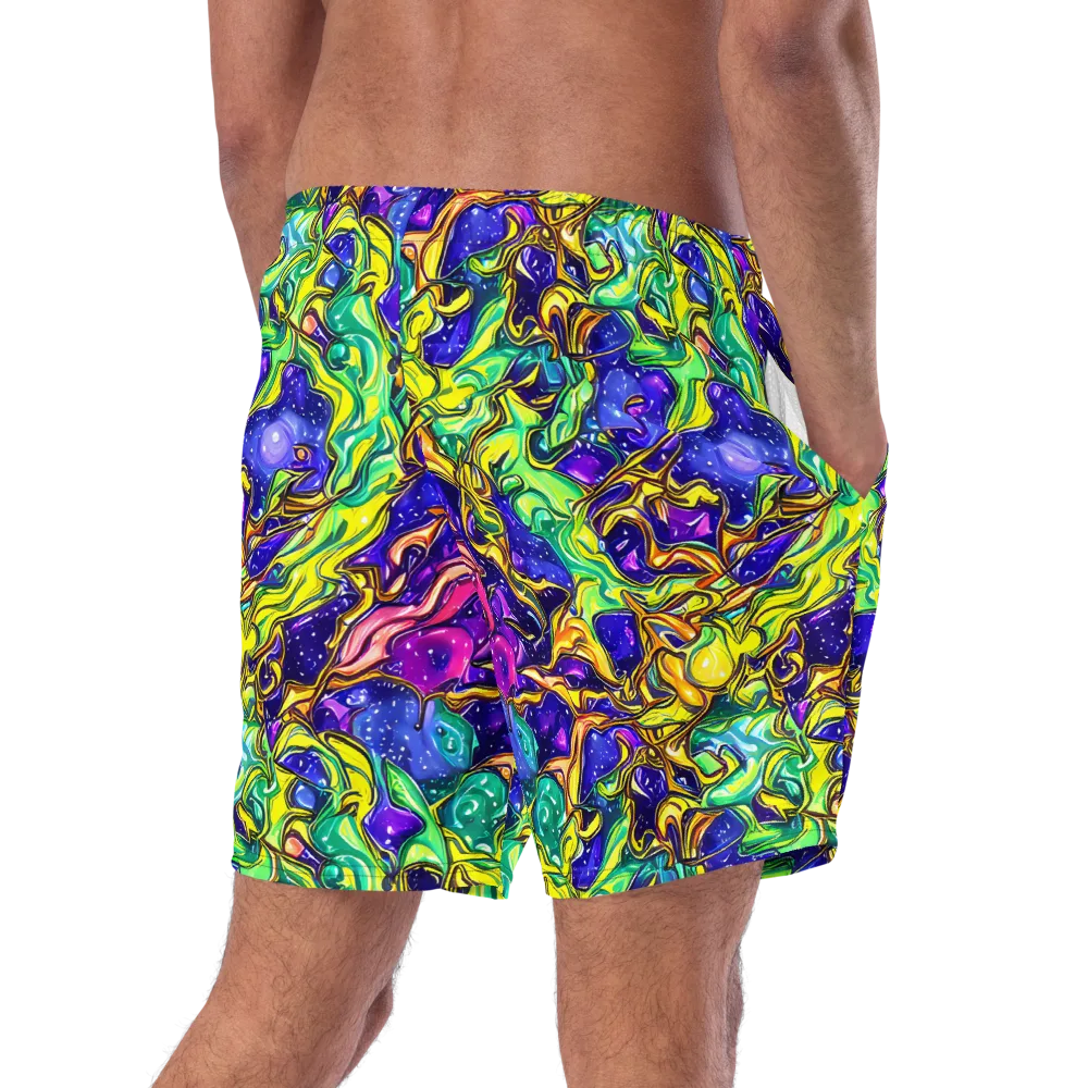 Marigold Stardrift on Swim Trunks — Right Back