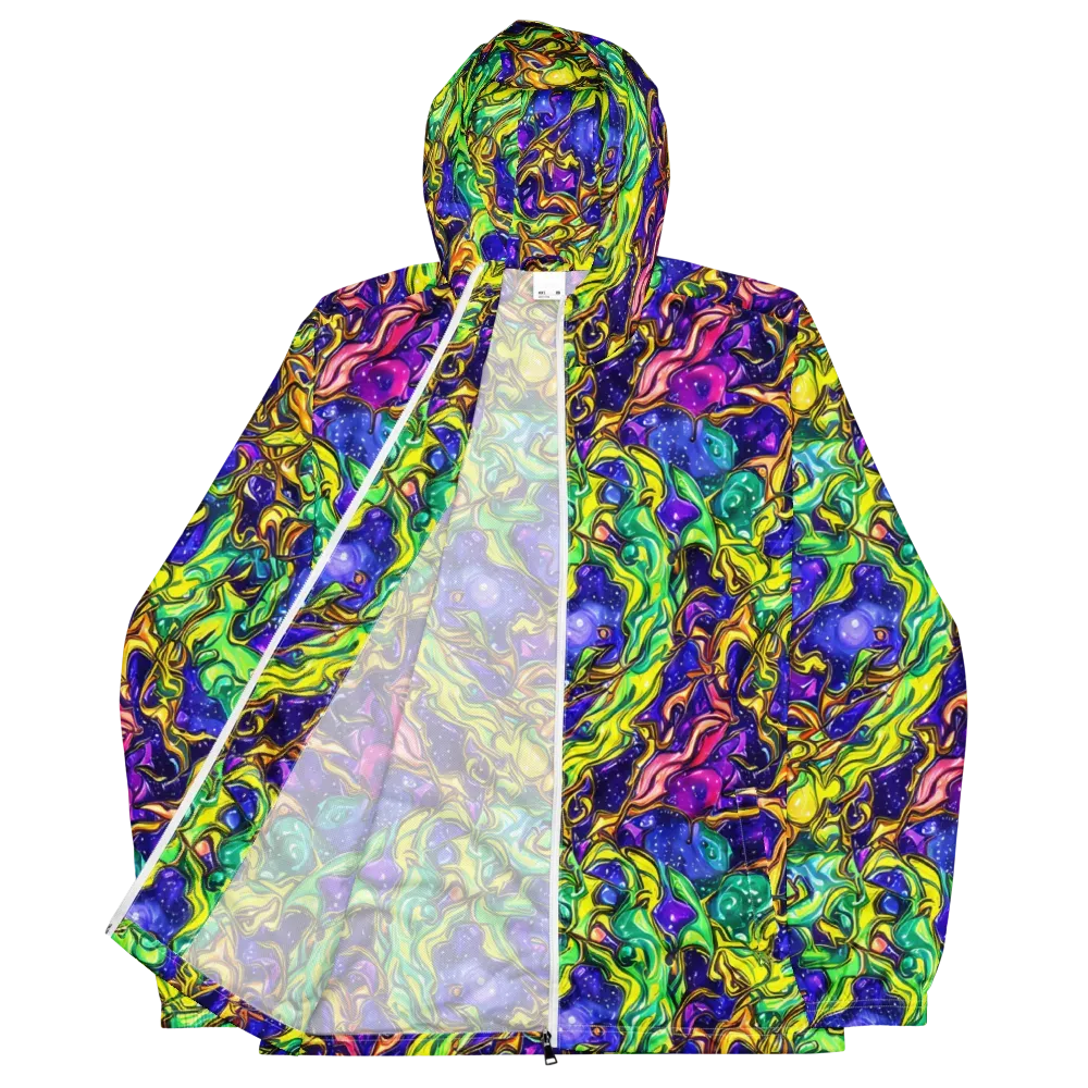 Marigold Stardrift on Men's Windbreaker — Front