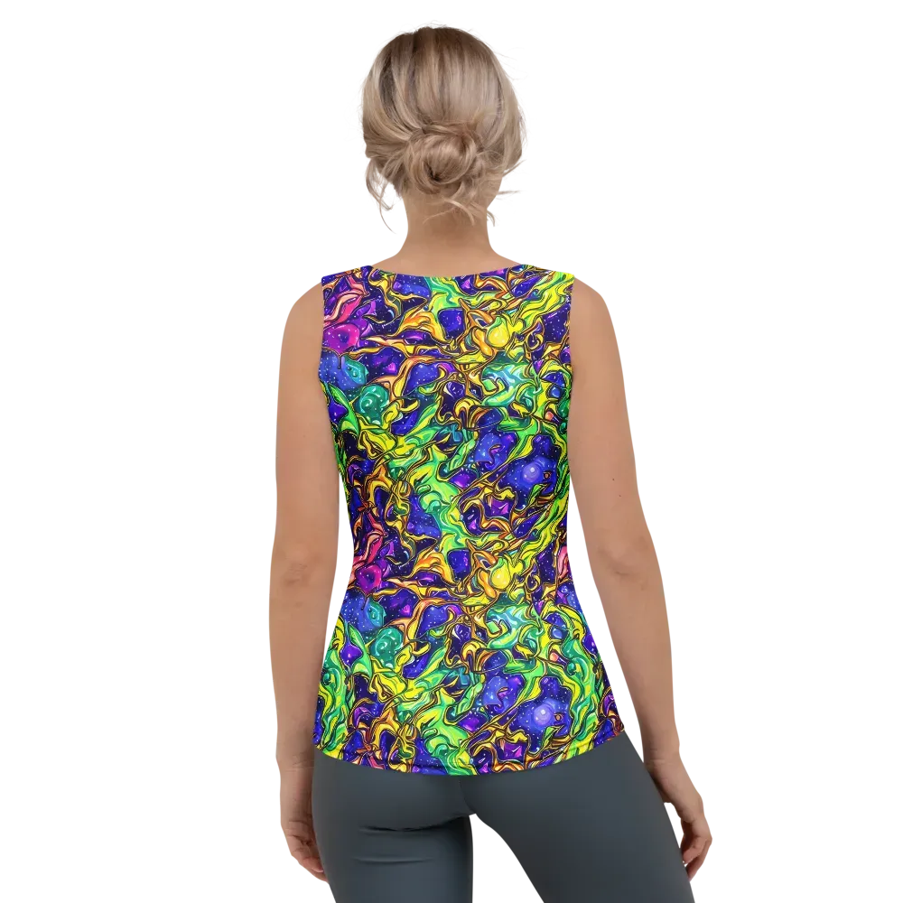 Marigold Stardrift on Women's Tank Top — Back