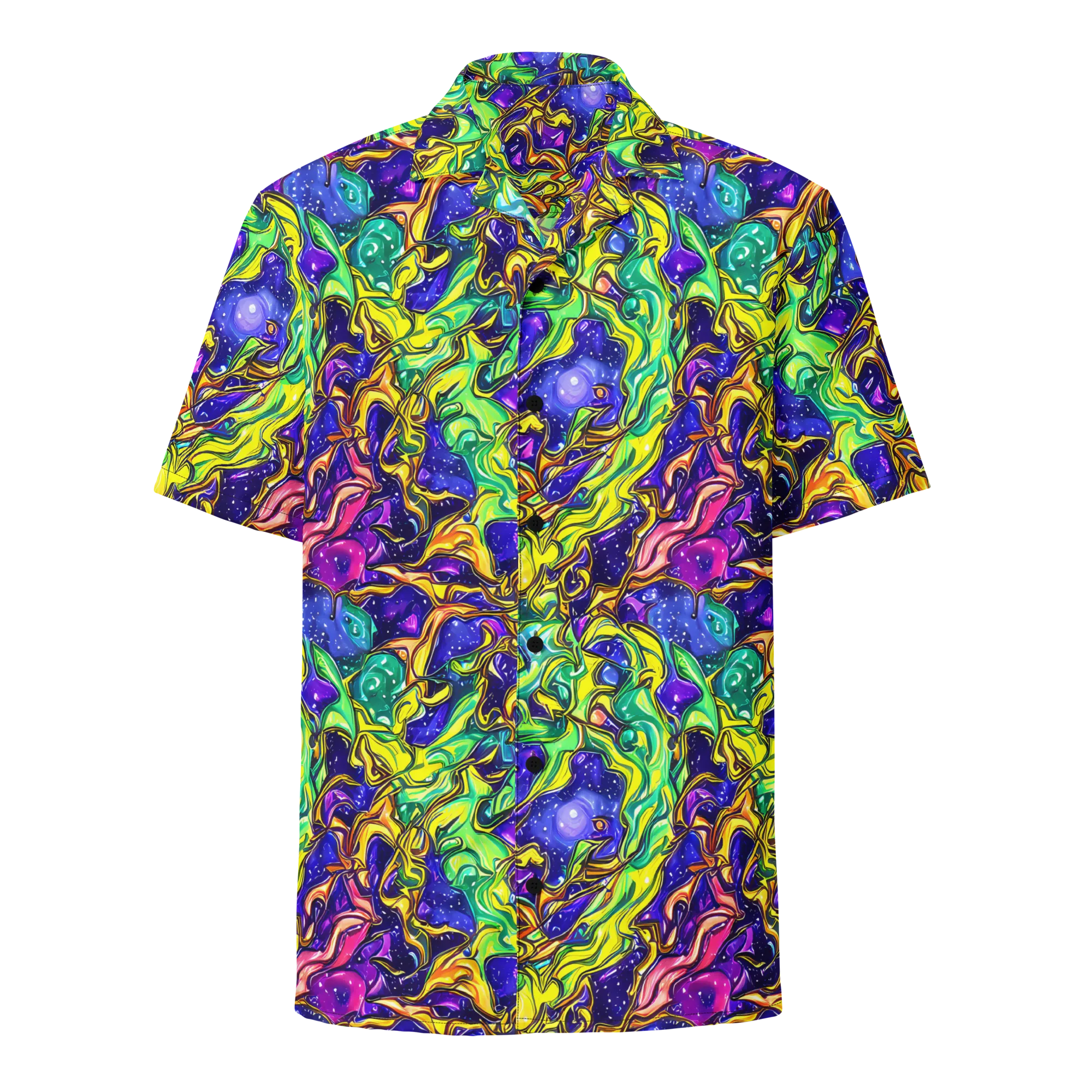 Marigold Stardrift on Button Shirt — Front