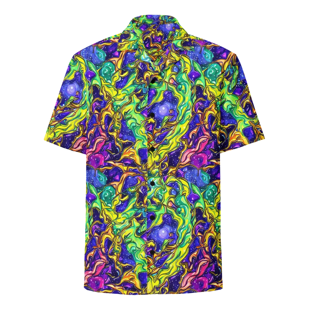 Marigold Stardrift on Button Shirt — Front