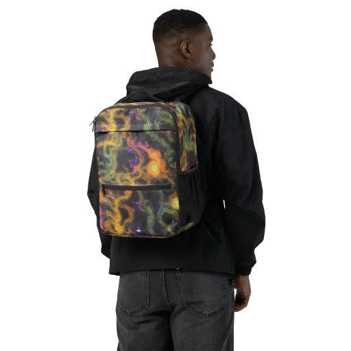 The Starry Crucible on a Utility Backpack