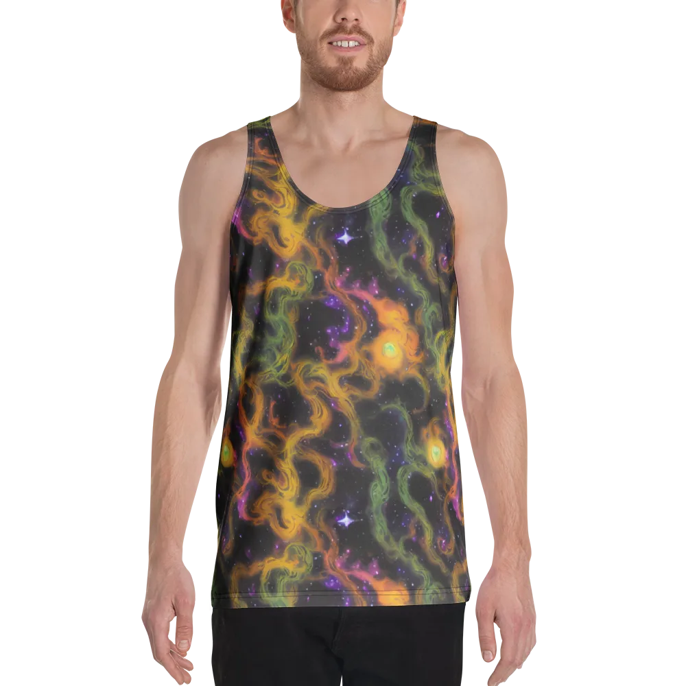 The Starry Crucible on Men's Tank Top — Front
