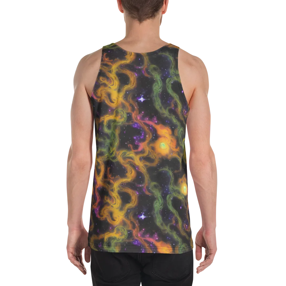 The Starry Crucible on Men's Tank Top — Back