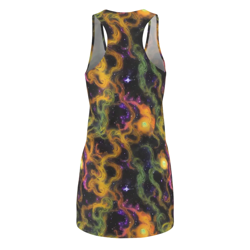 The Starry Crucible on Racerback Dress — Back
