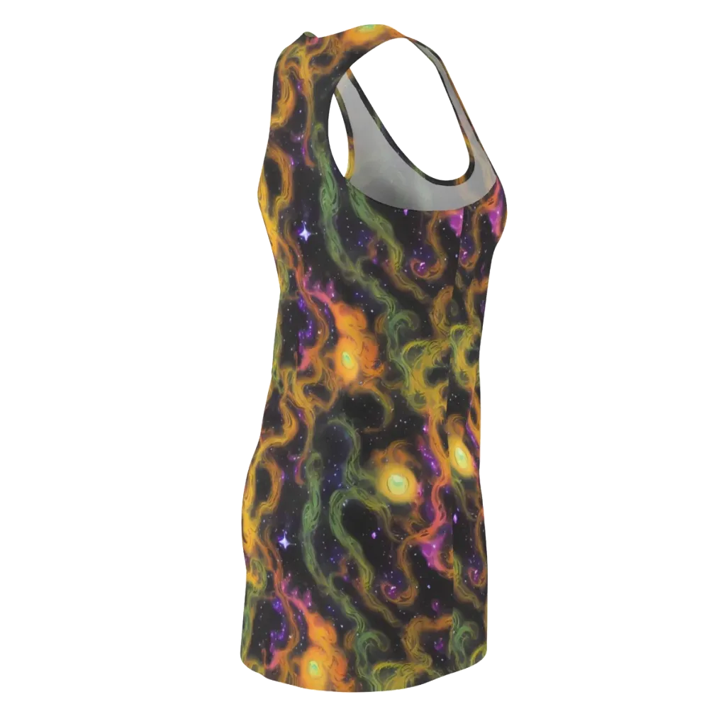 The Starry Crucible on Racerback Dress — Back Side