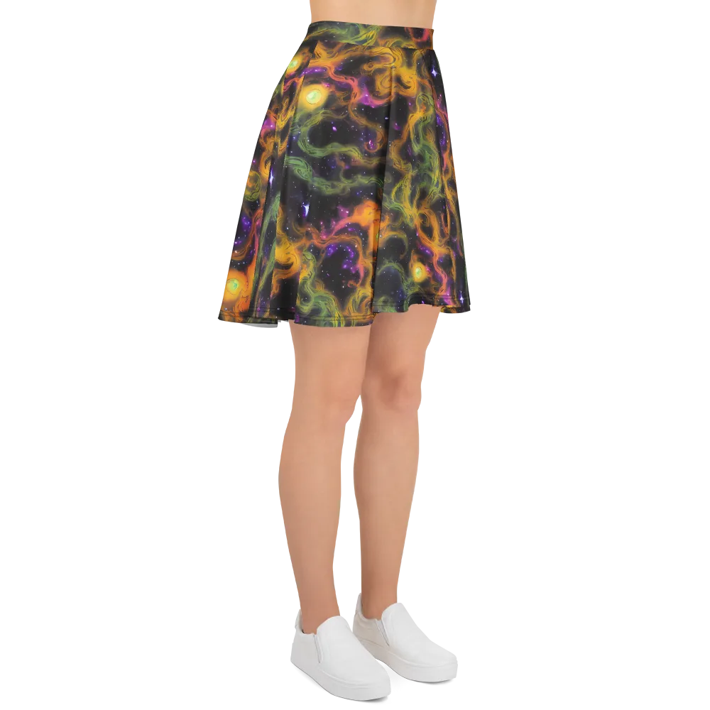 The Starry Crucible on Skater Skirt — Right