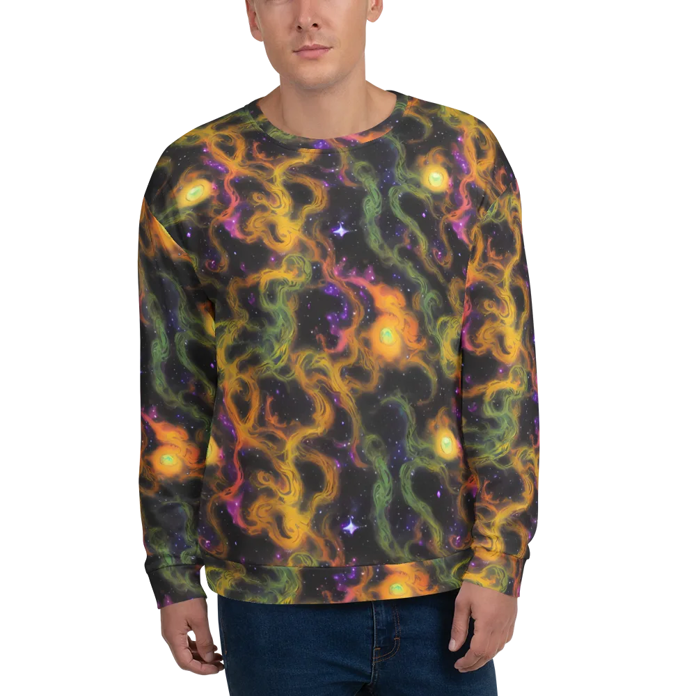 The Starry Crucible on Sweatshirt — Front