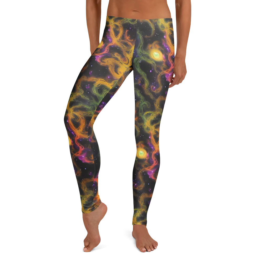 The Starry Crucible on Leggings — Front