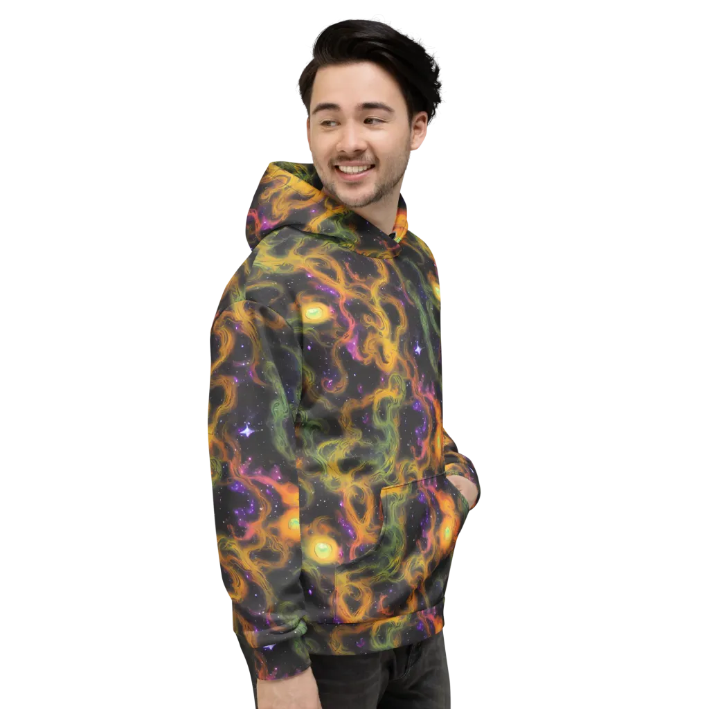 The Starry Crucible on Hoodie — Right
