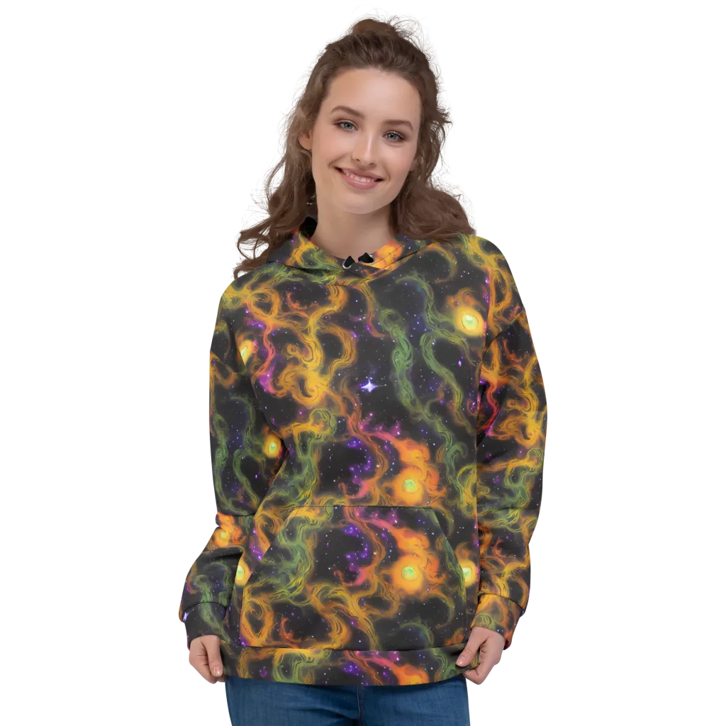 The Starry Crucible on Hoodie — Front