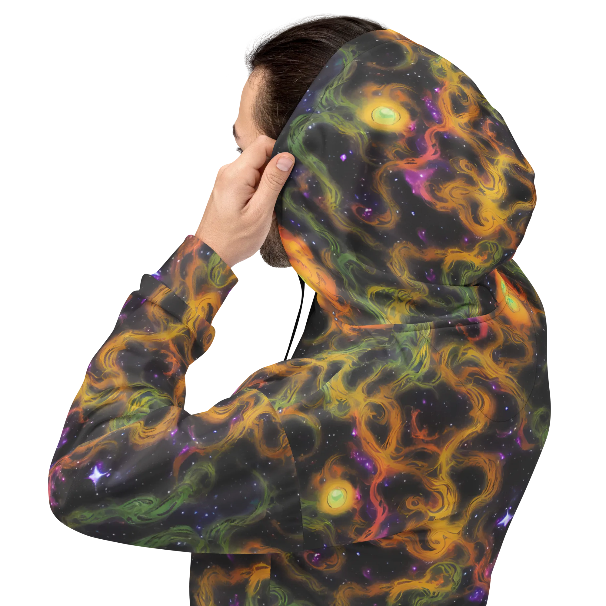 The Starry Crucible on Hoodie — Back