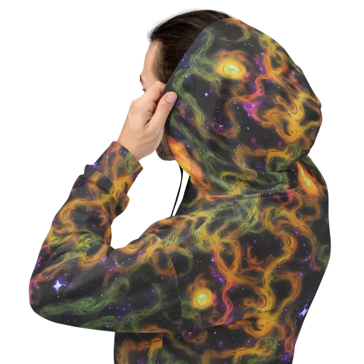The Starry Crucible on a Hoodie