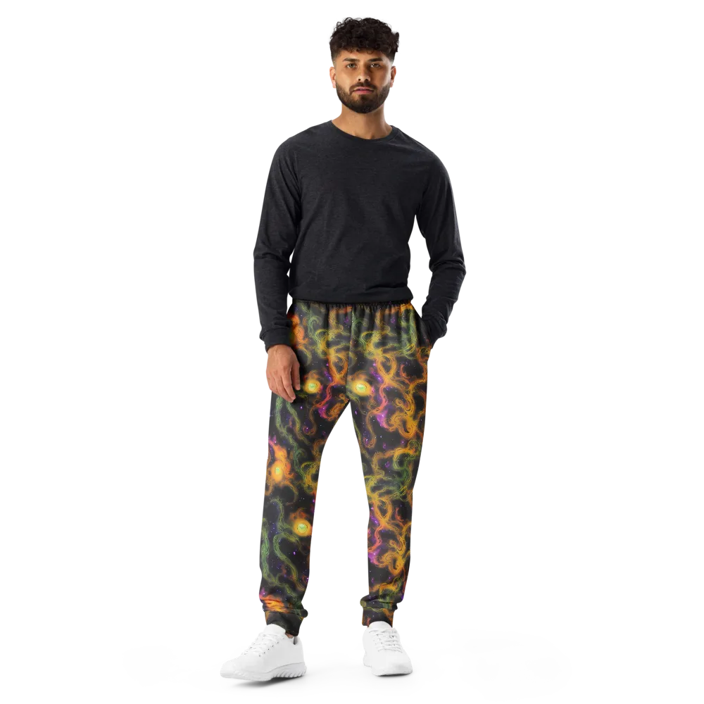 The Starry Crucible on Men's Joggers — Front