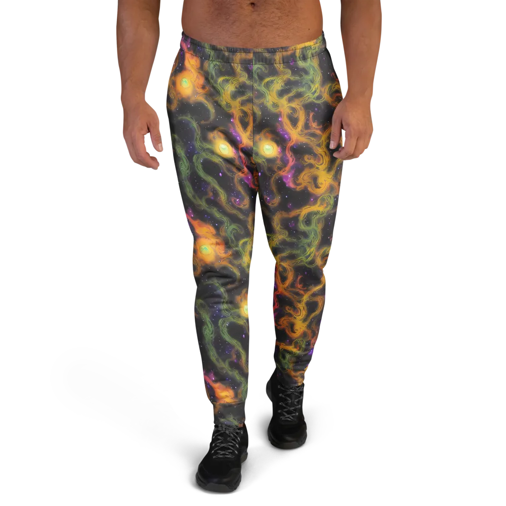 The Starry Crucible on Men's Joggers — Front