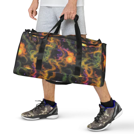 The Starry Crucible on a Duffle Bag