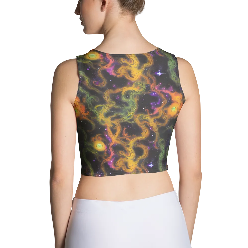 The Starry Crucible on Crop Top — Back