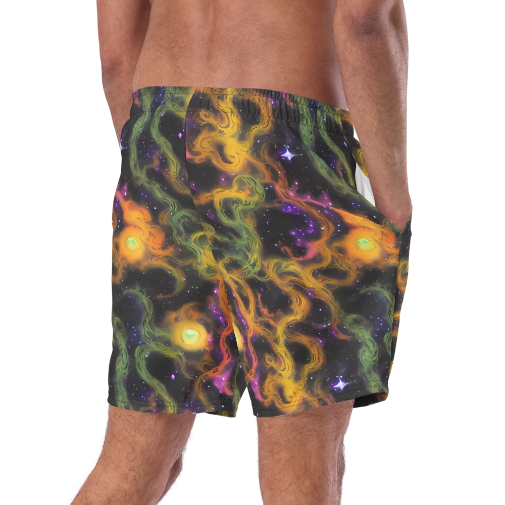 The Starry Crucible on Swim Trunks — Right Back