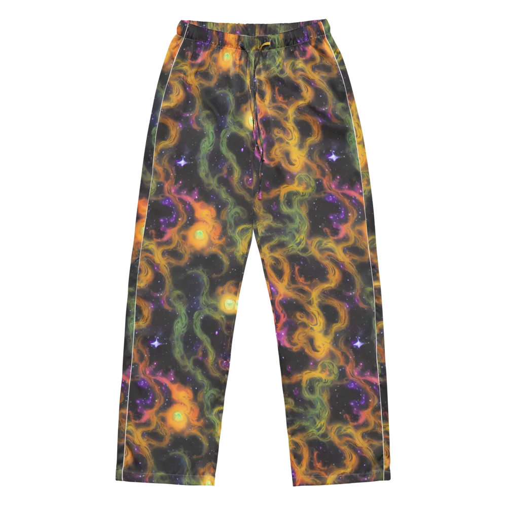 The Starry Crucible on Women's Pajama Pants — Front