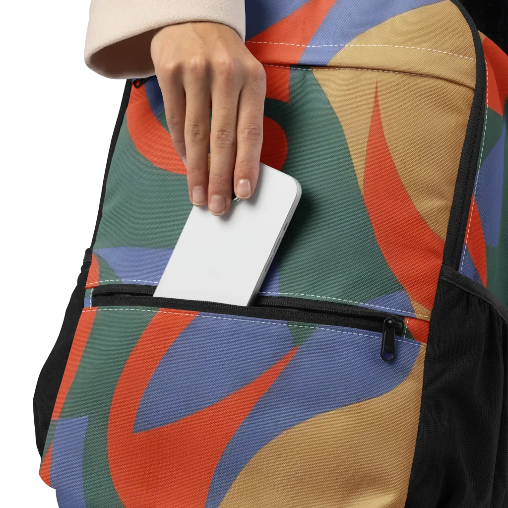 Vermilion Current on Utility Backpack — Product details