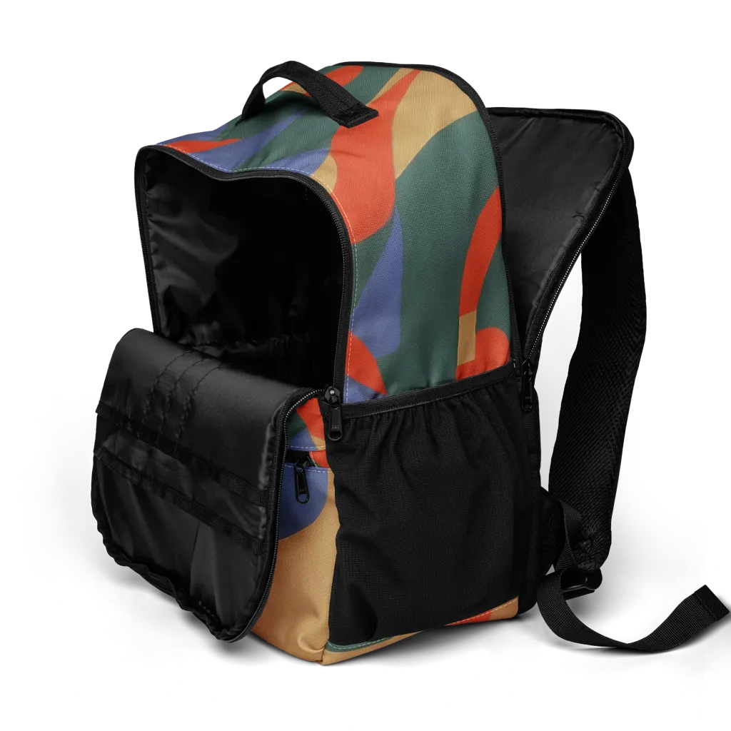 Vermilion Current on Utility Backpack — Product details 2
