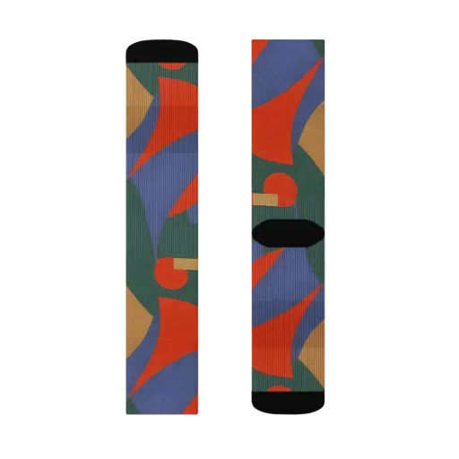 Vermilion Current on a Socks