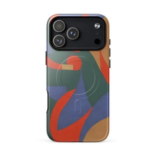 Vermilion Current on a MagSafe Tough Case for iPhone®